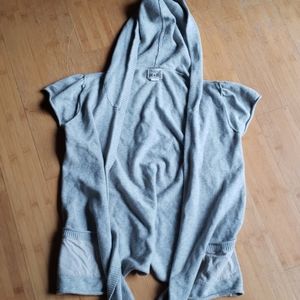Hooded vest shirt
